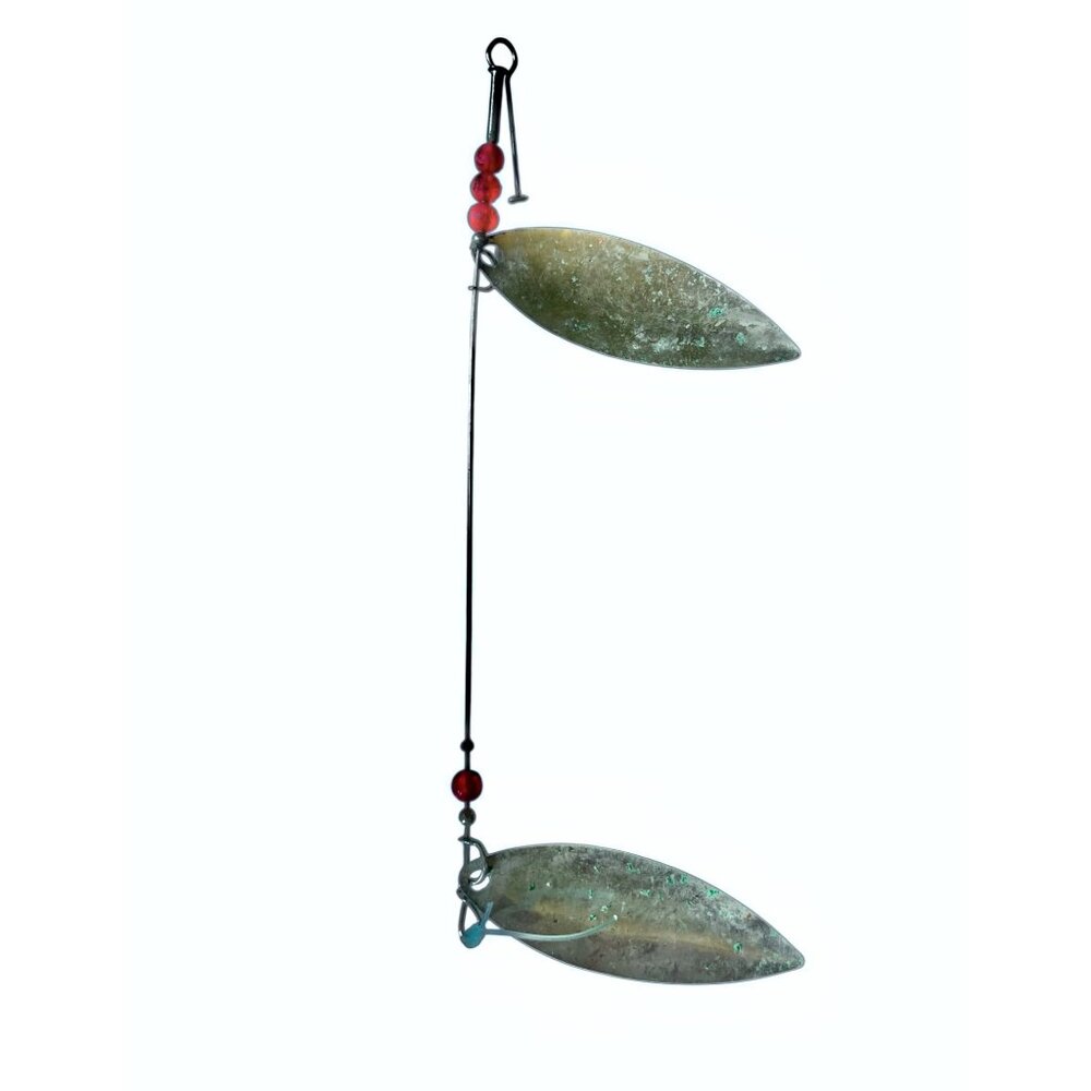 Hildebrandt Double Blade Spinner Size 5 Fishing Lure 6.5" Long